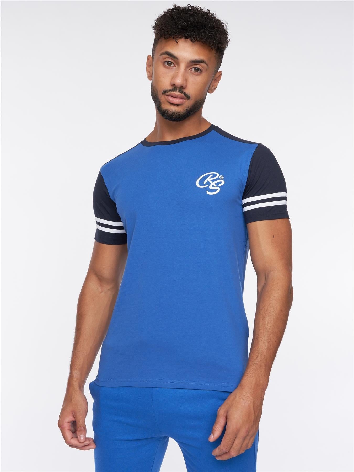 Techland T-Shirt/Shorts Set Blue/Navy