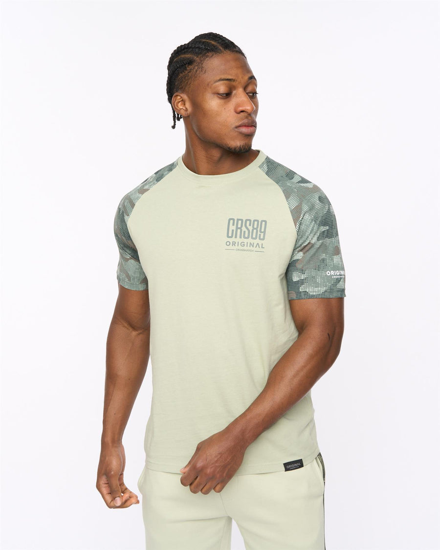 Mens Branton T-Shirt Light Olive