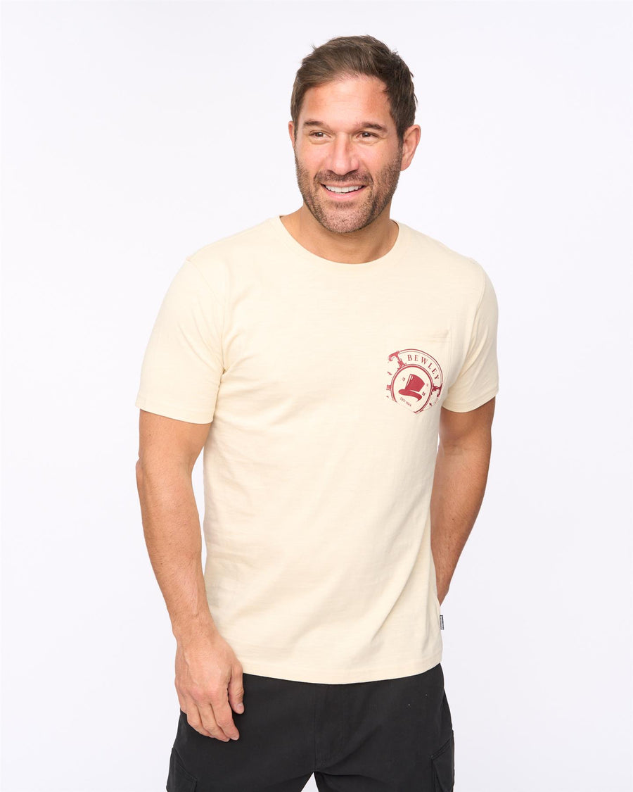 Mens Kinson T-Shirt Stone