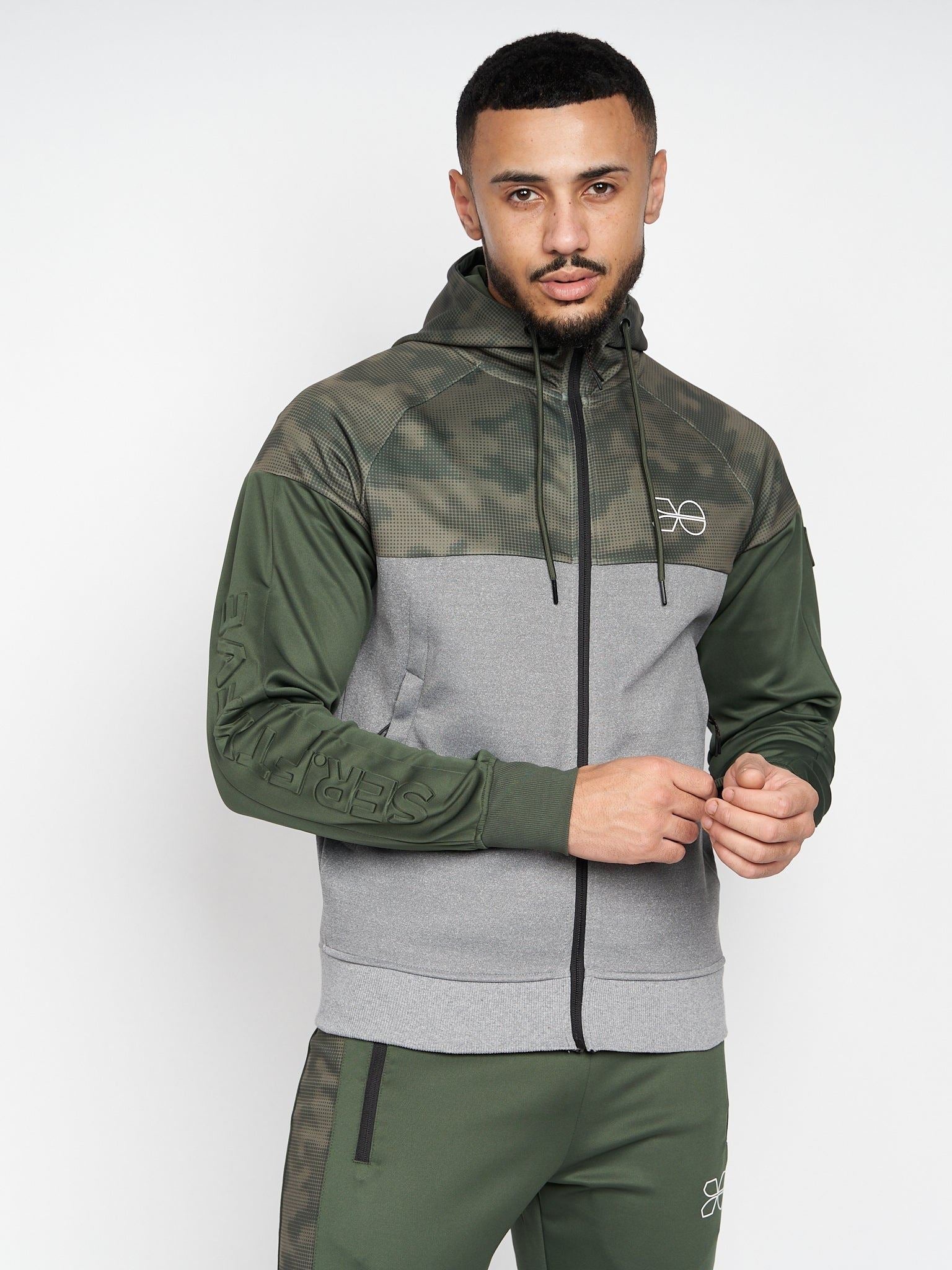 Mens Shenmoore Tracktop Dark Green