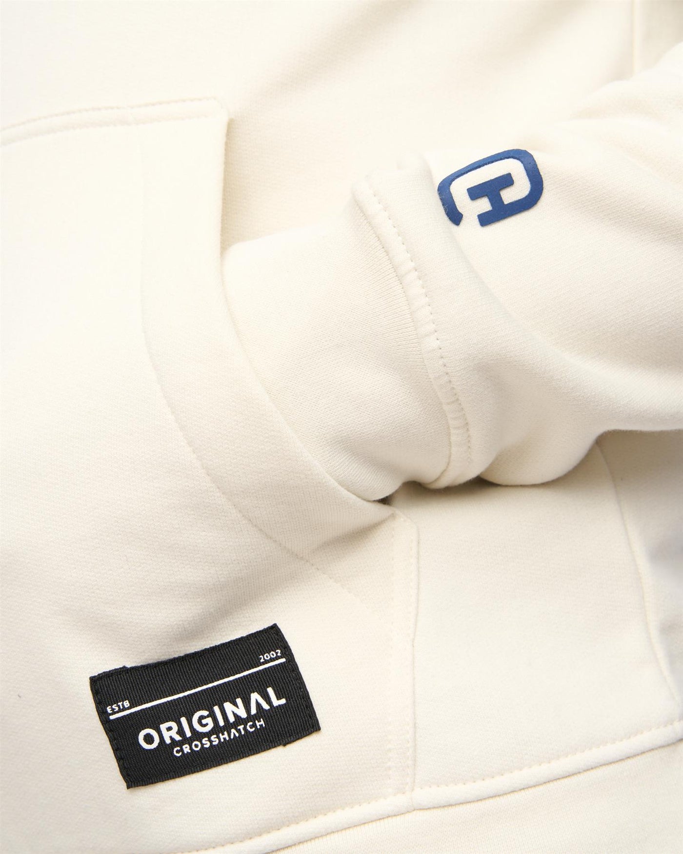 Mens Motocross Hoodie Light Stone