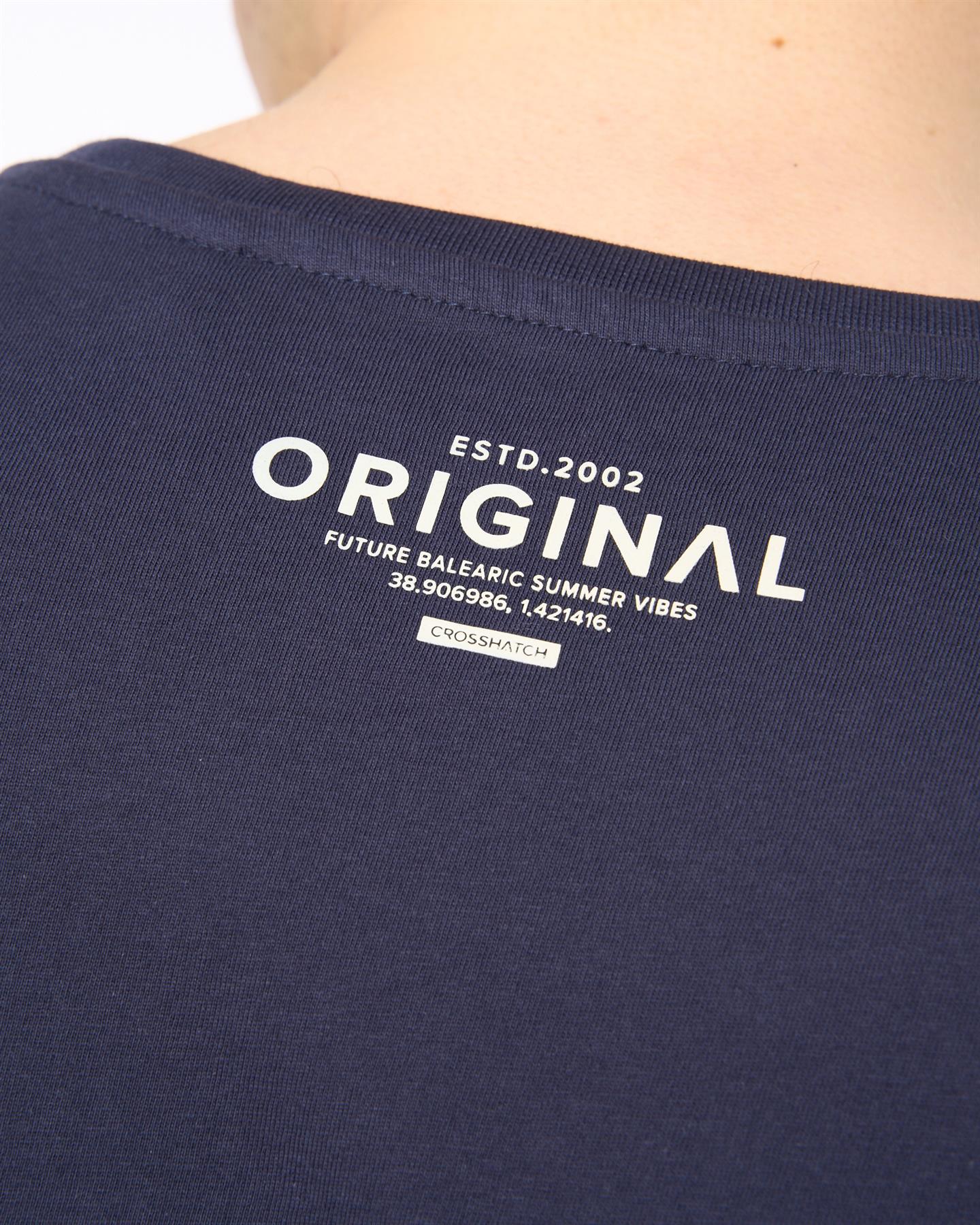 Mens Squarebox T-Shirt Navy
