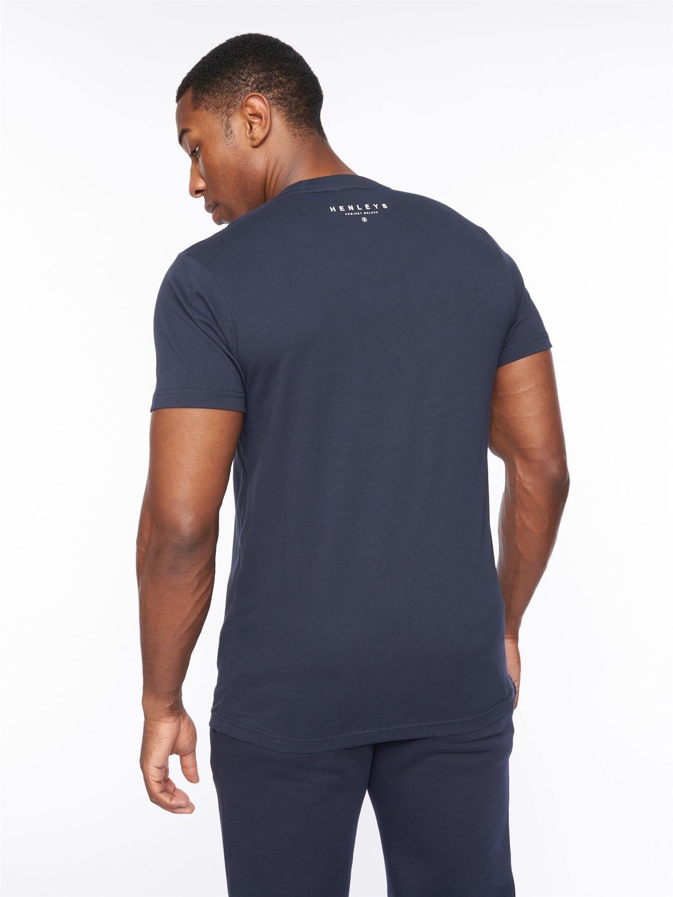 Mens Belton T-Shirt Navy