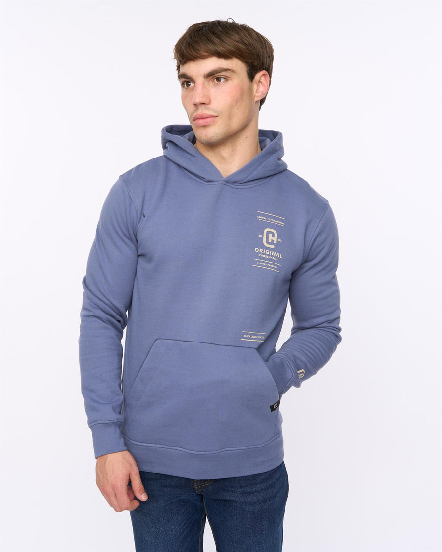 Mens Jamolat Hoodie Denim Blue