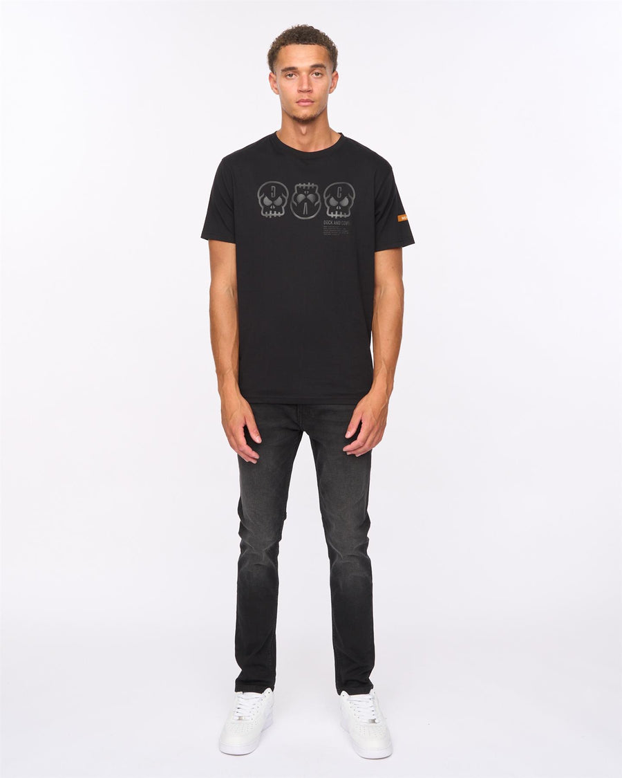 Mens Maylead Slim Fit Jeans Black