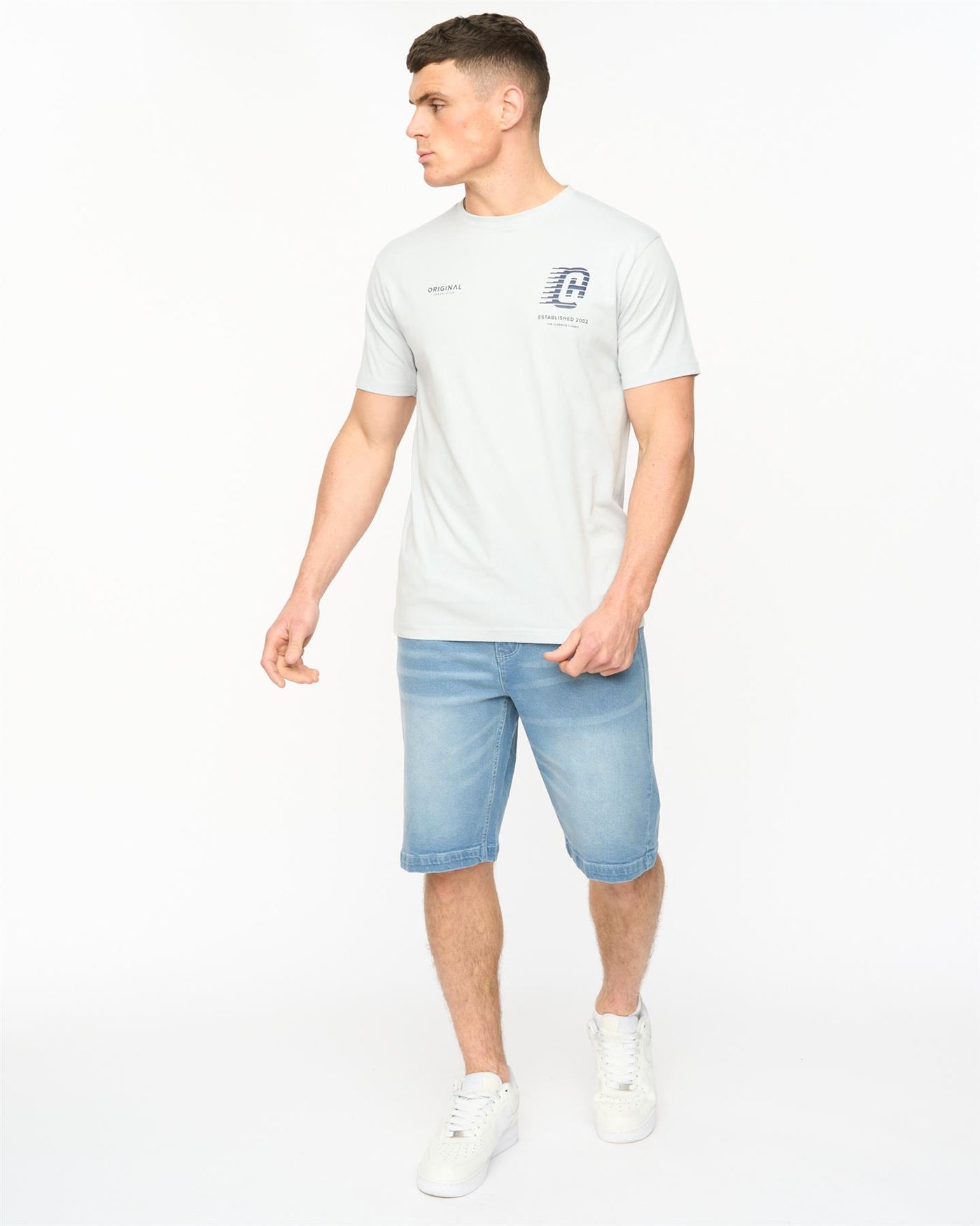 Mens Morville T-Shirt Light Blue