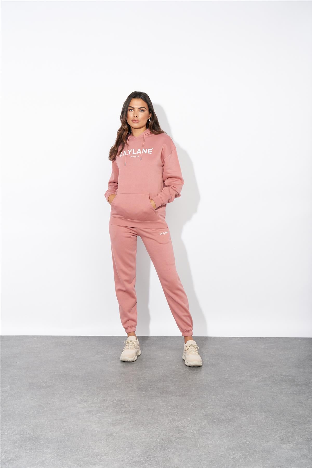 Ladies Lily Lane Ximena Hoodie Pink