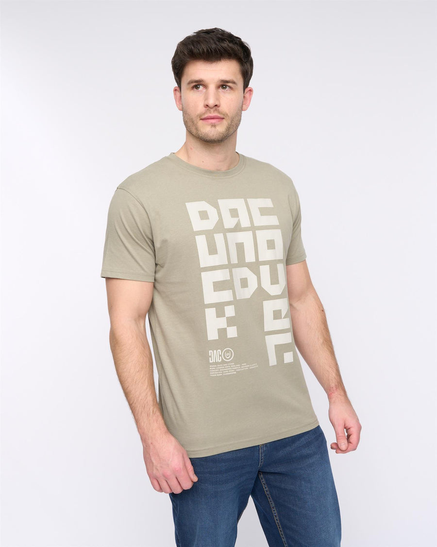 Mens Squarelarge T-Shirt Sage