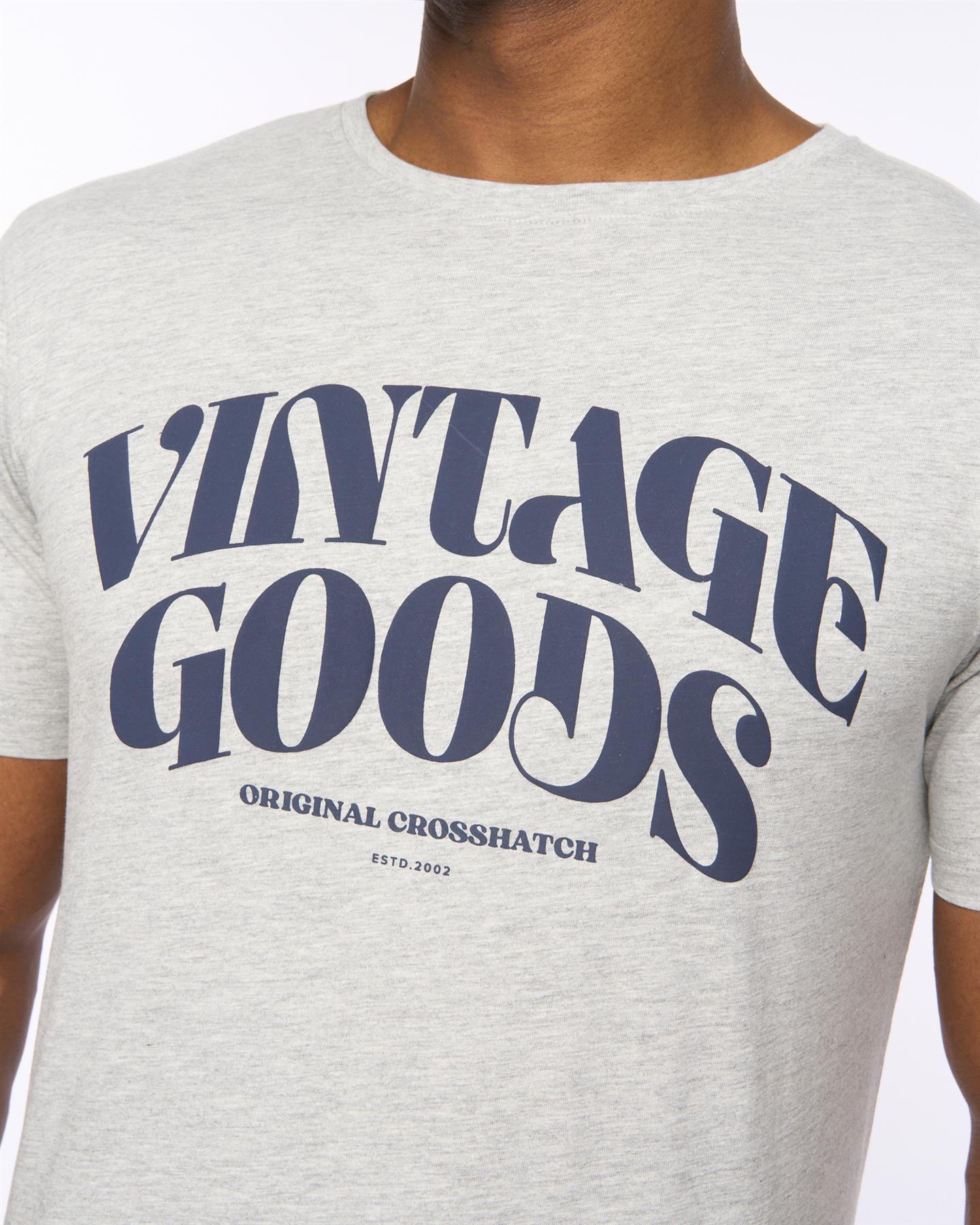 Mens Wilsby T-Shirt Grey Marl