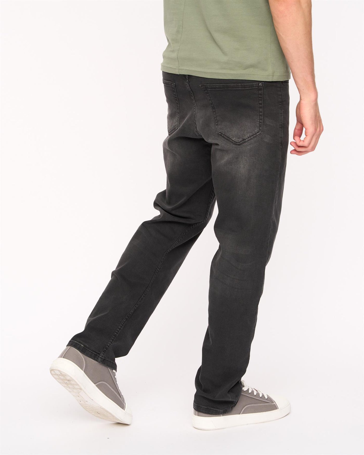 Mens Kelvyn Relaxed Fit Jeans Black