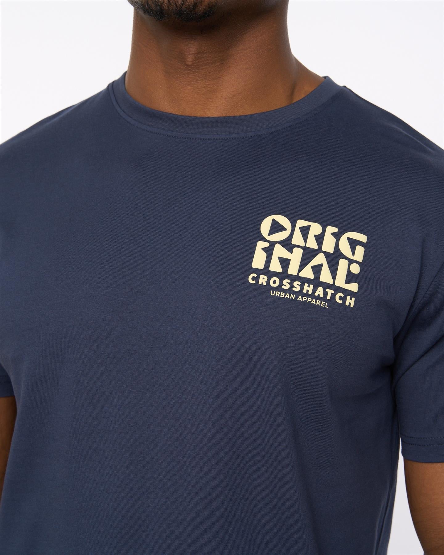 Mens Wellmoores T-Shirt Navy