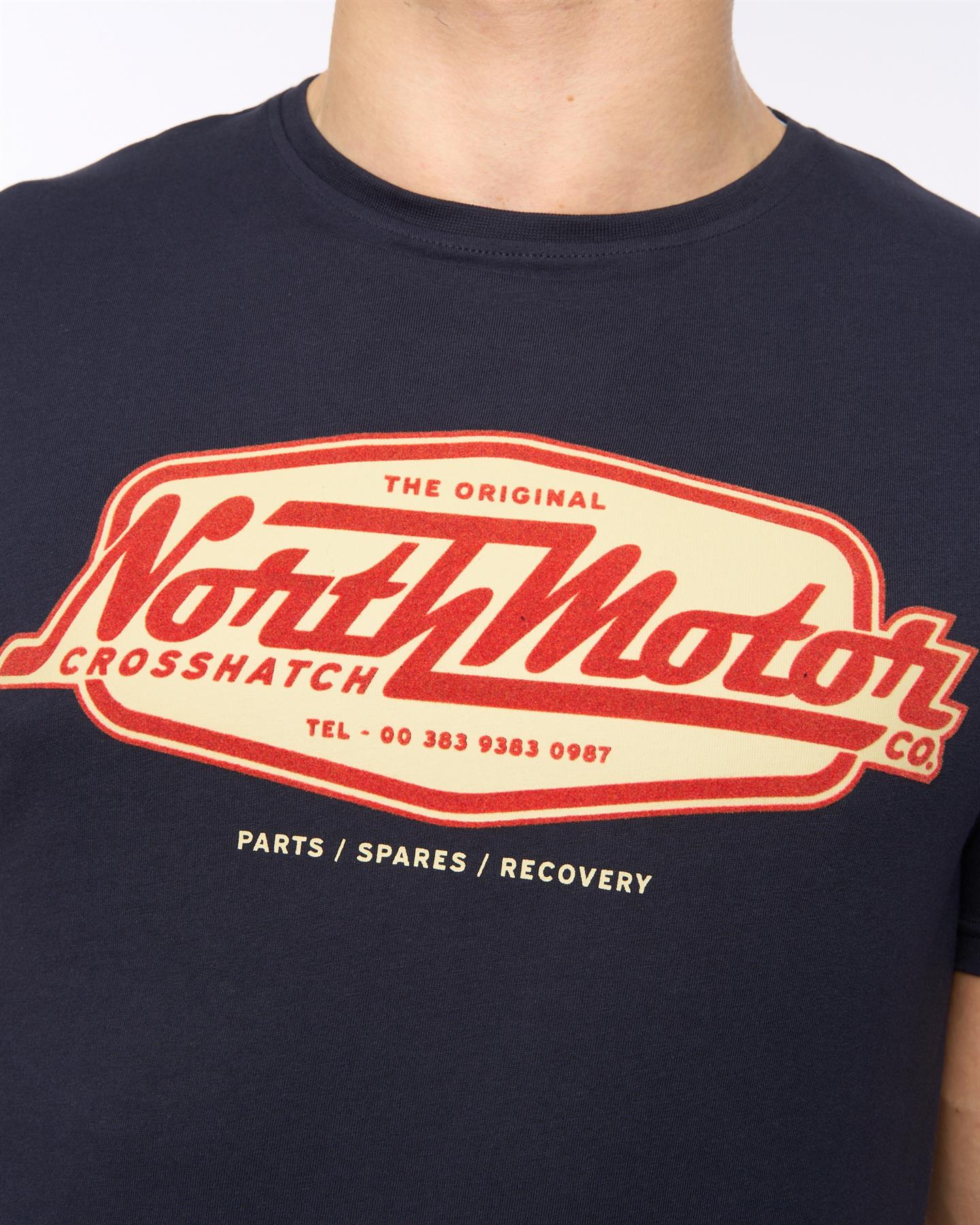 Mens Hellmere T-Shirt Navy