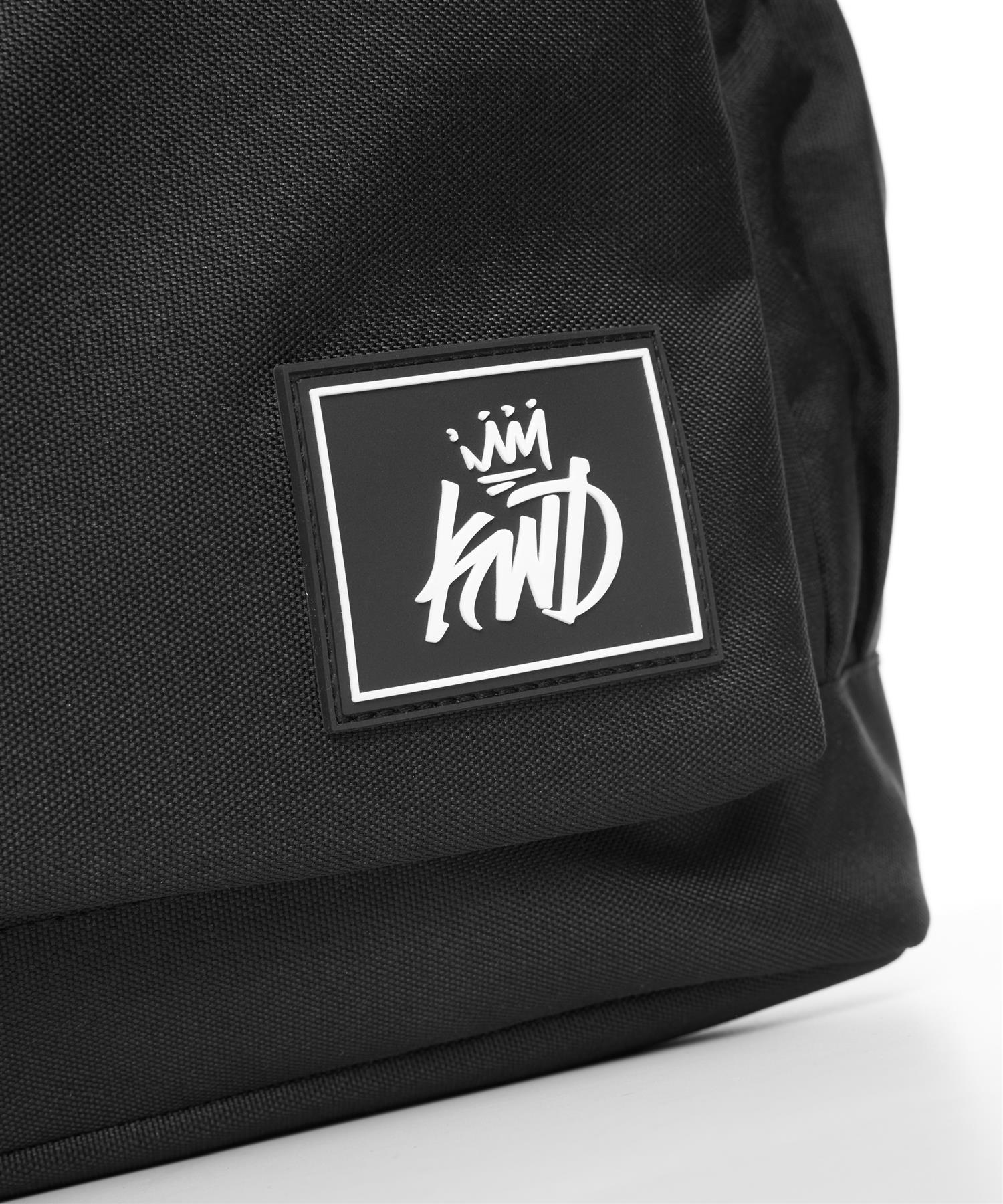 Mens Pouch Backpack Black