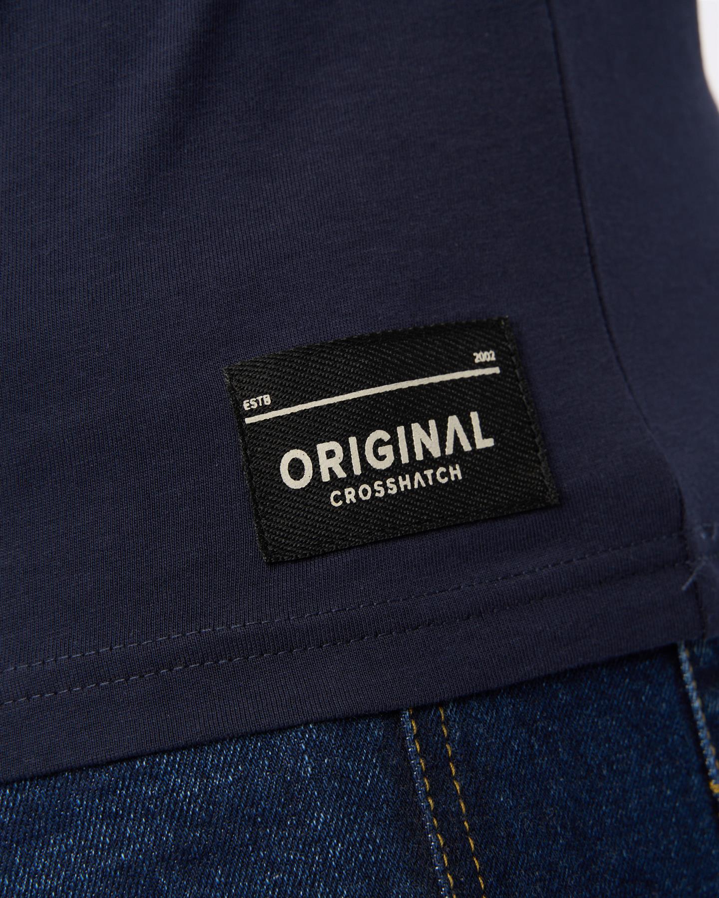 Mens Hybridge T-Shirt Navy