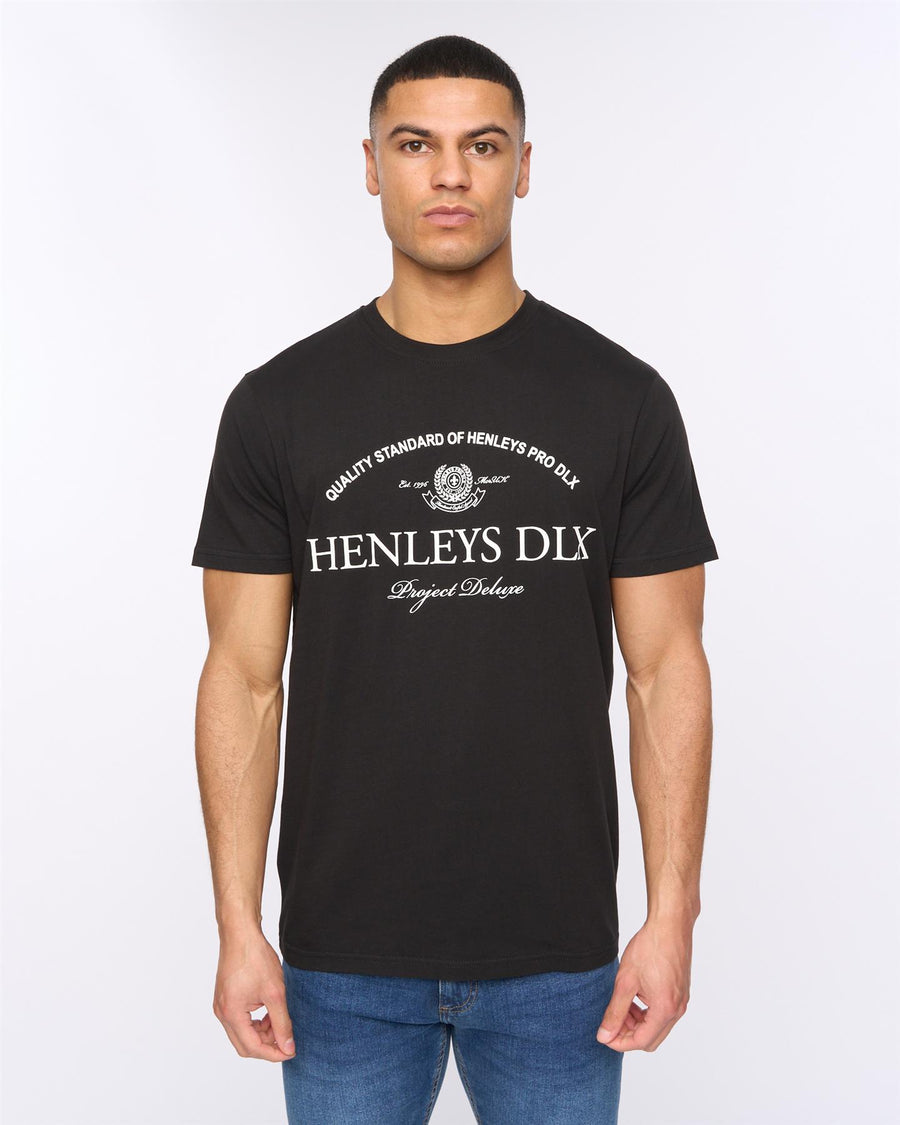 Mens Henclose T-Shirt Black