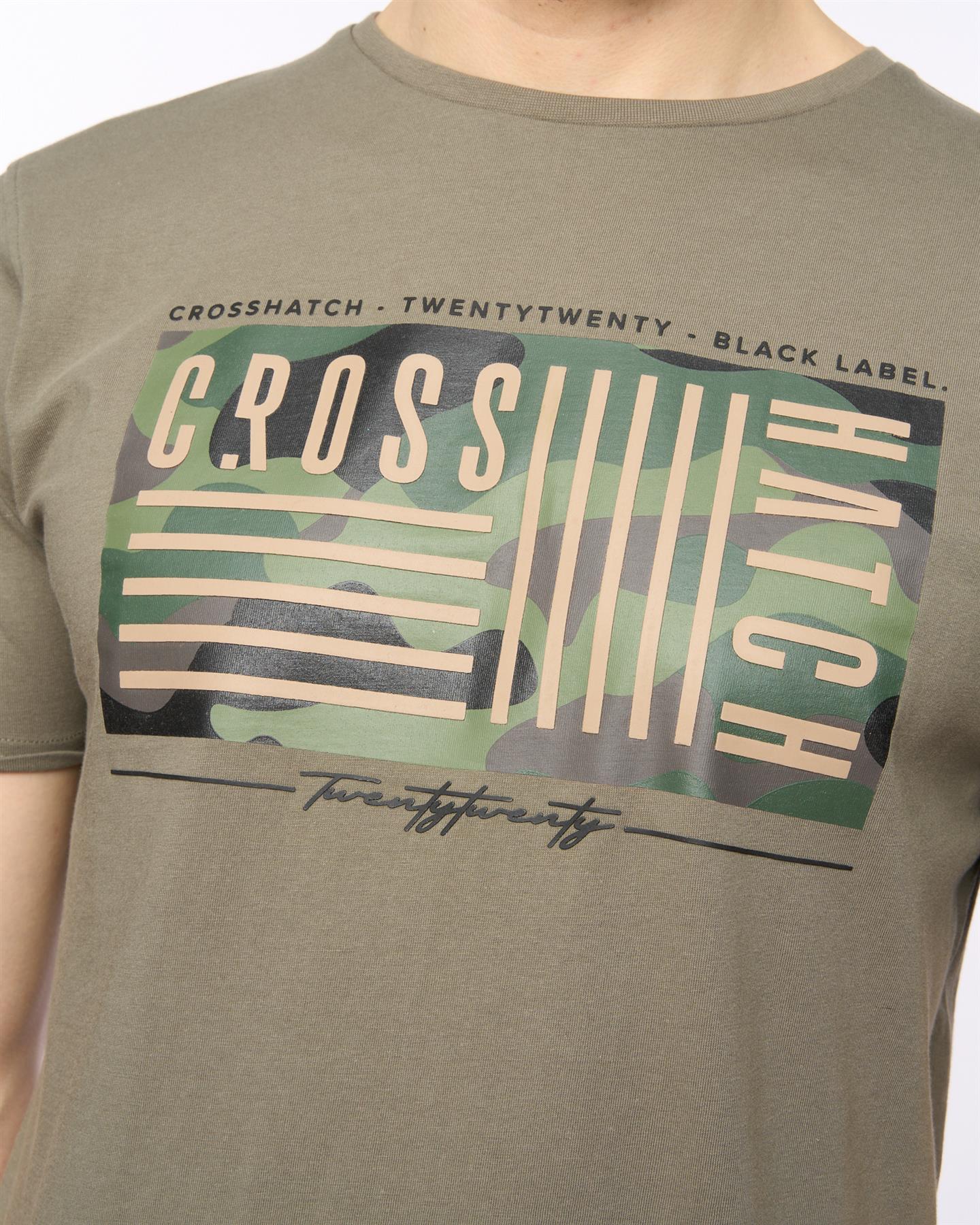 Mens Wenfore T-Shirt Dark Sage