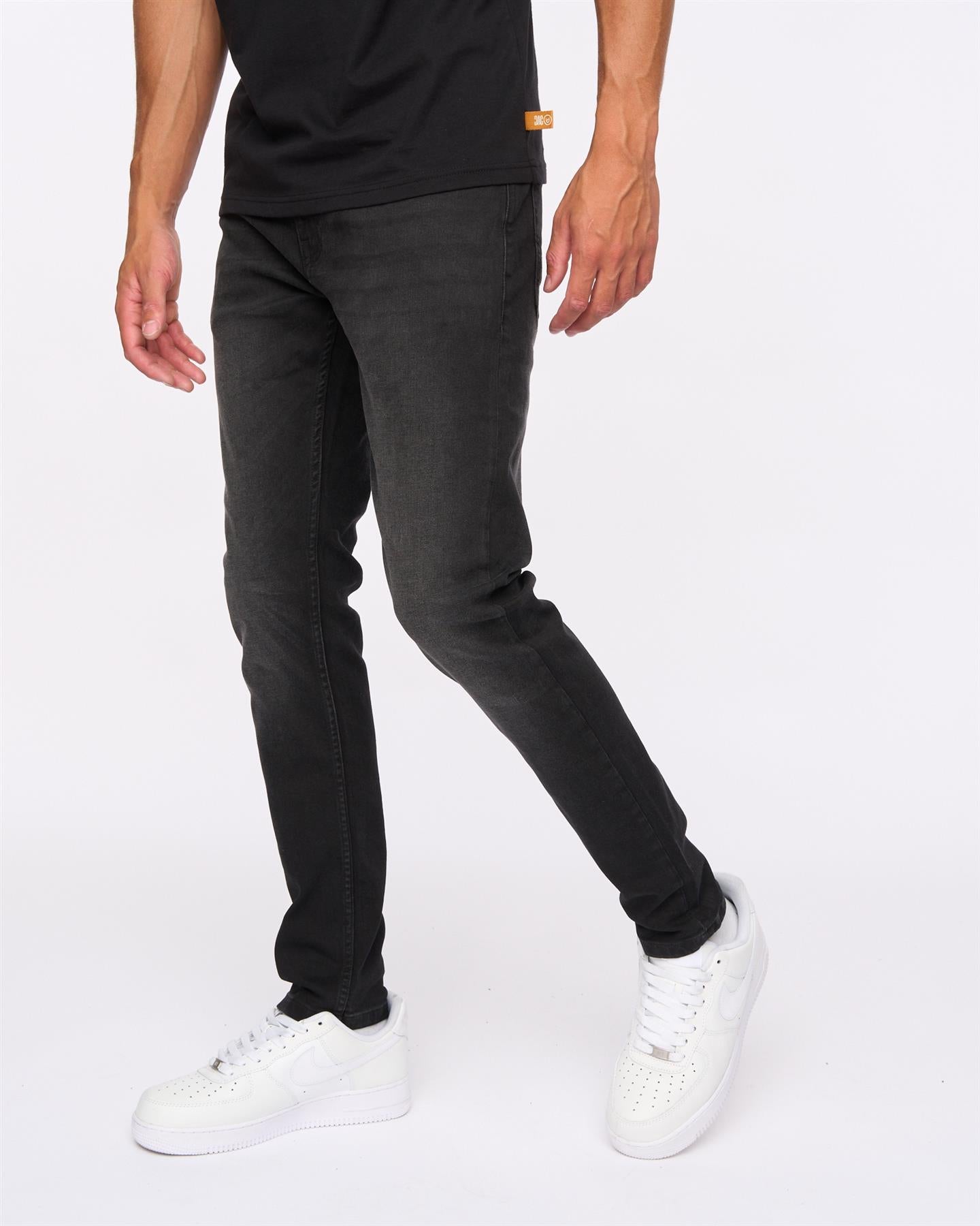 Mens Maylead Slim Fit Jeans Black