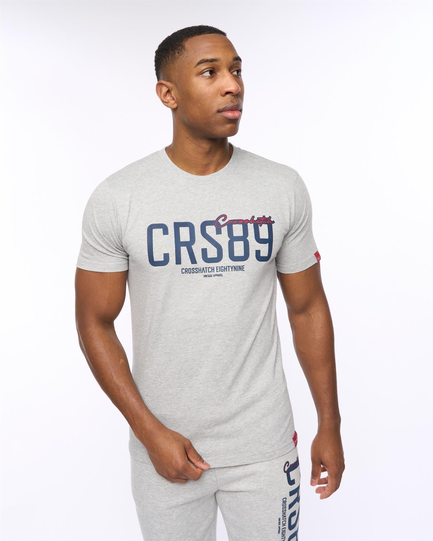 Mens Ellsworth T-Shirt Grey Marl