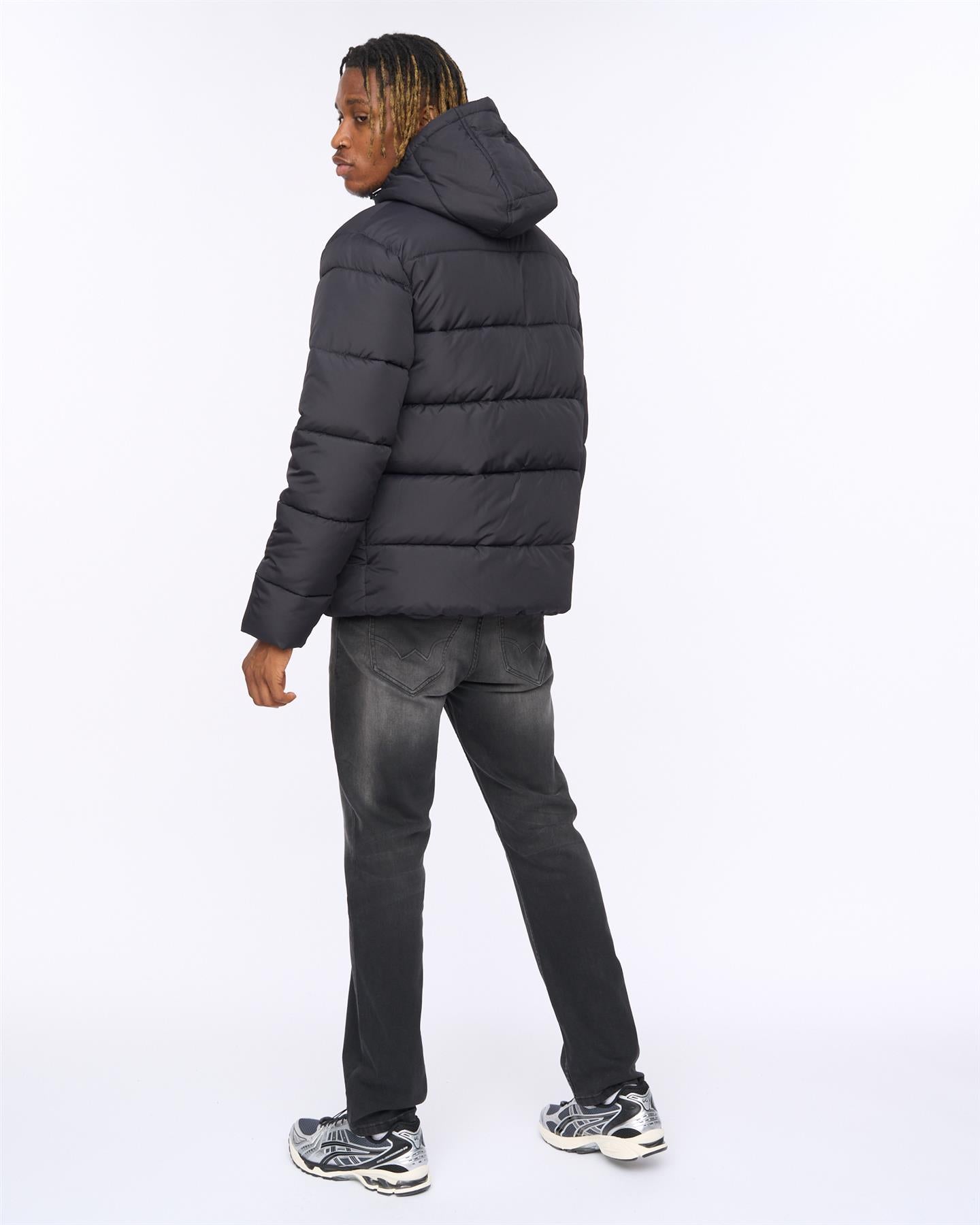 Mens Orlo Puffa Jacket Black