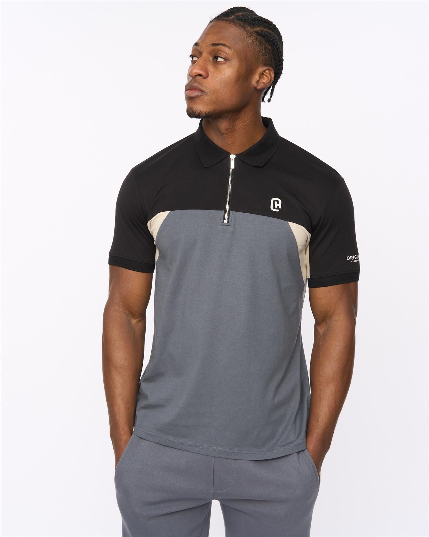Mens Castlebay Polo Slate