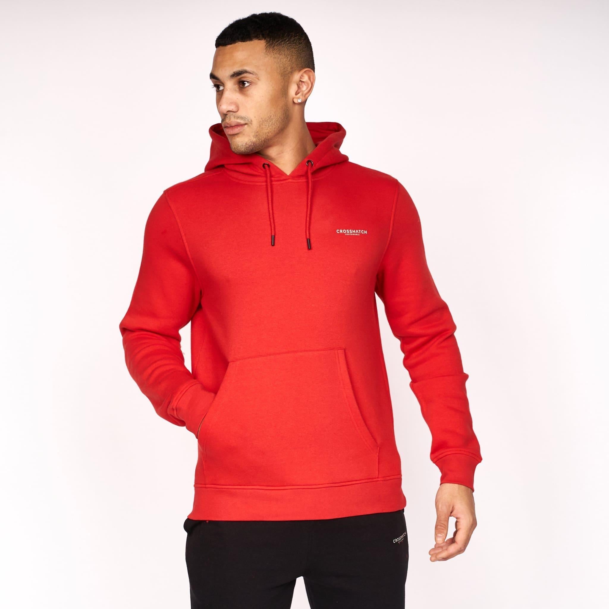 Mens Traymax Hoodie 2pk Red/Charcoal