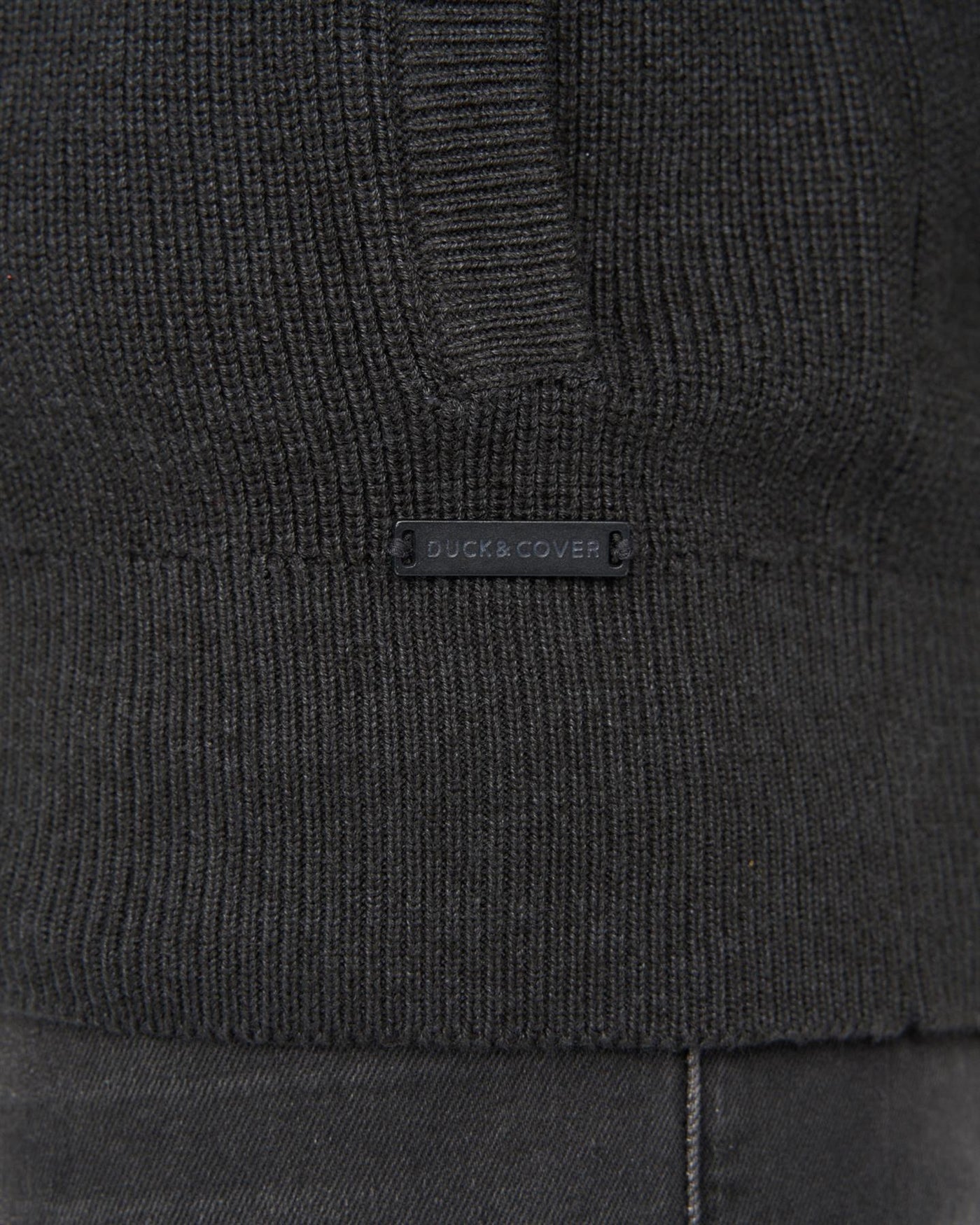 Mens Venosa Shawl Cardigan Charcoal