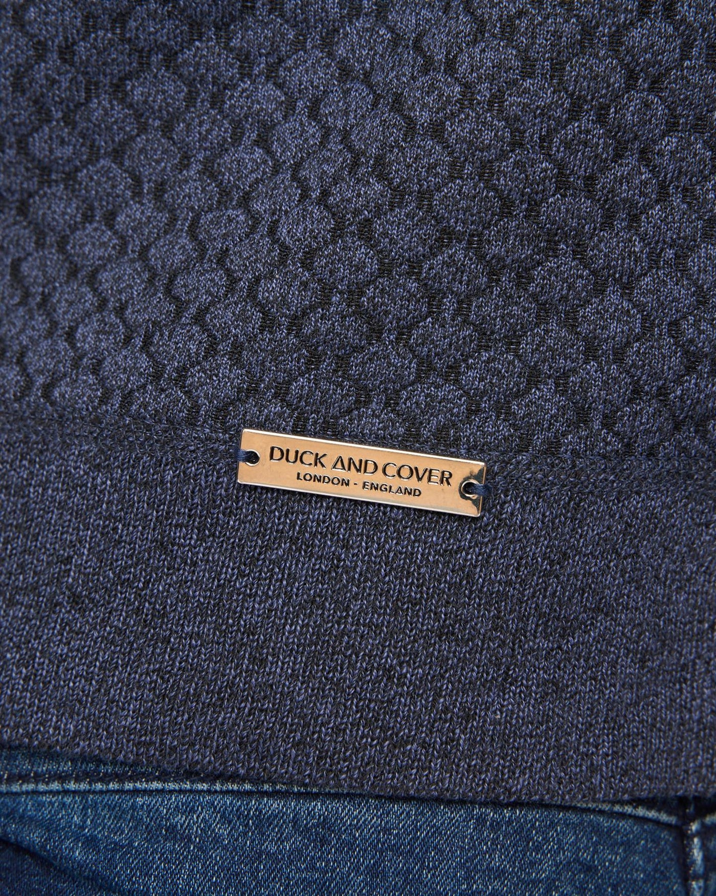 Mens Mataso Knit T-Shirt Slate Blue