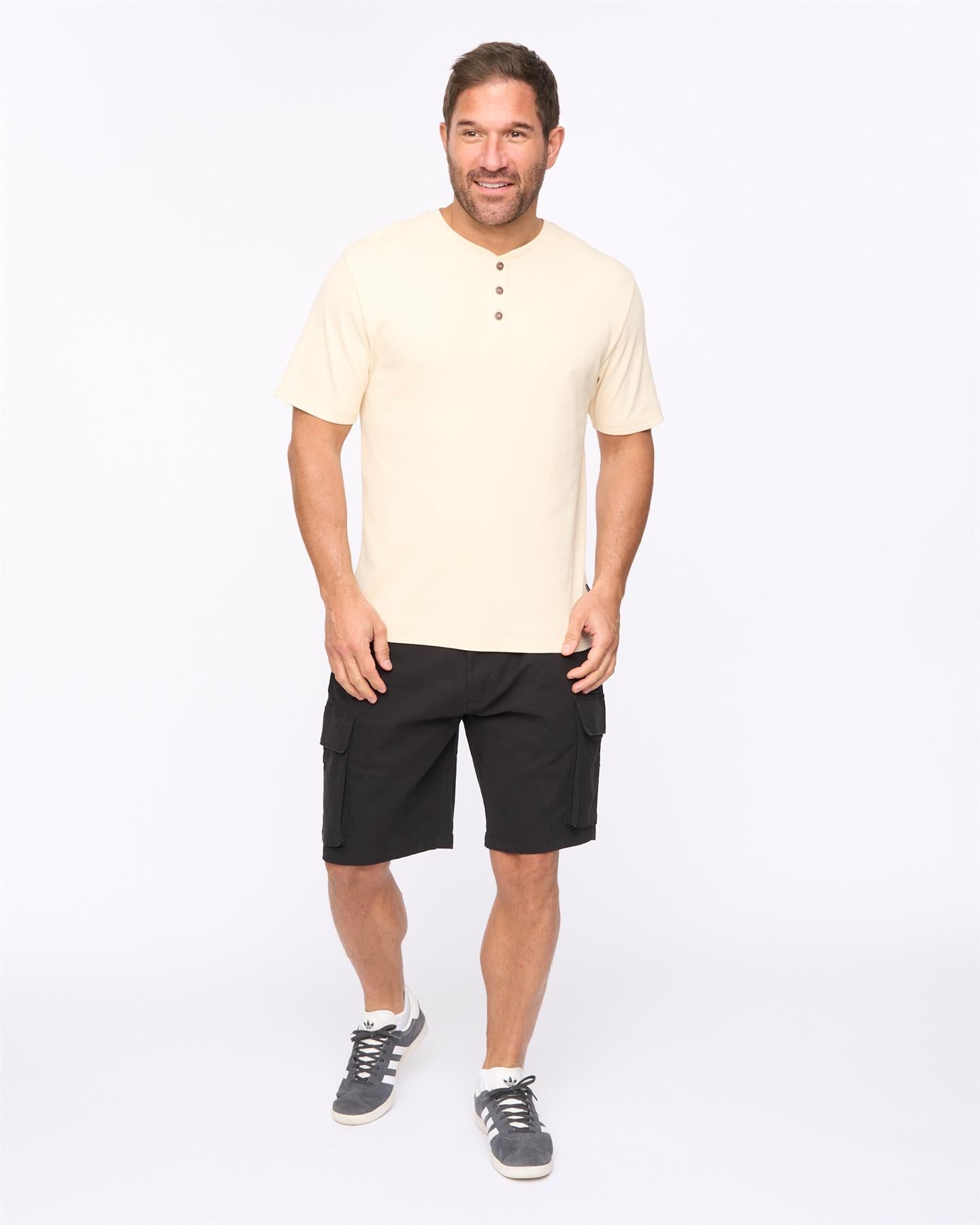 Mens Emberton T-Shirt Beige