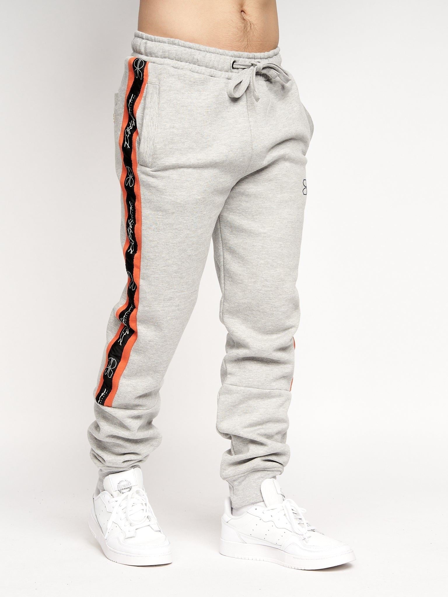 Mens Stoneage Joggers Grey Marl