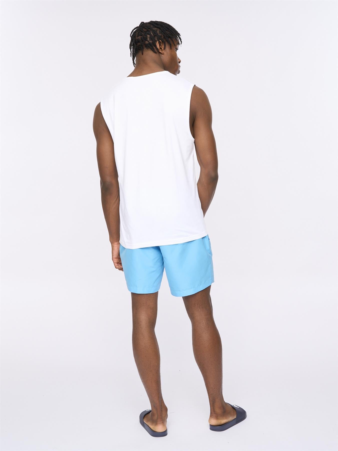Mens Soap Tank Top White
