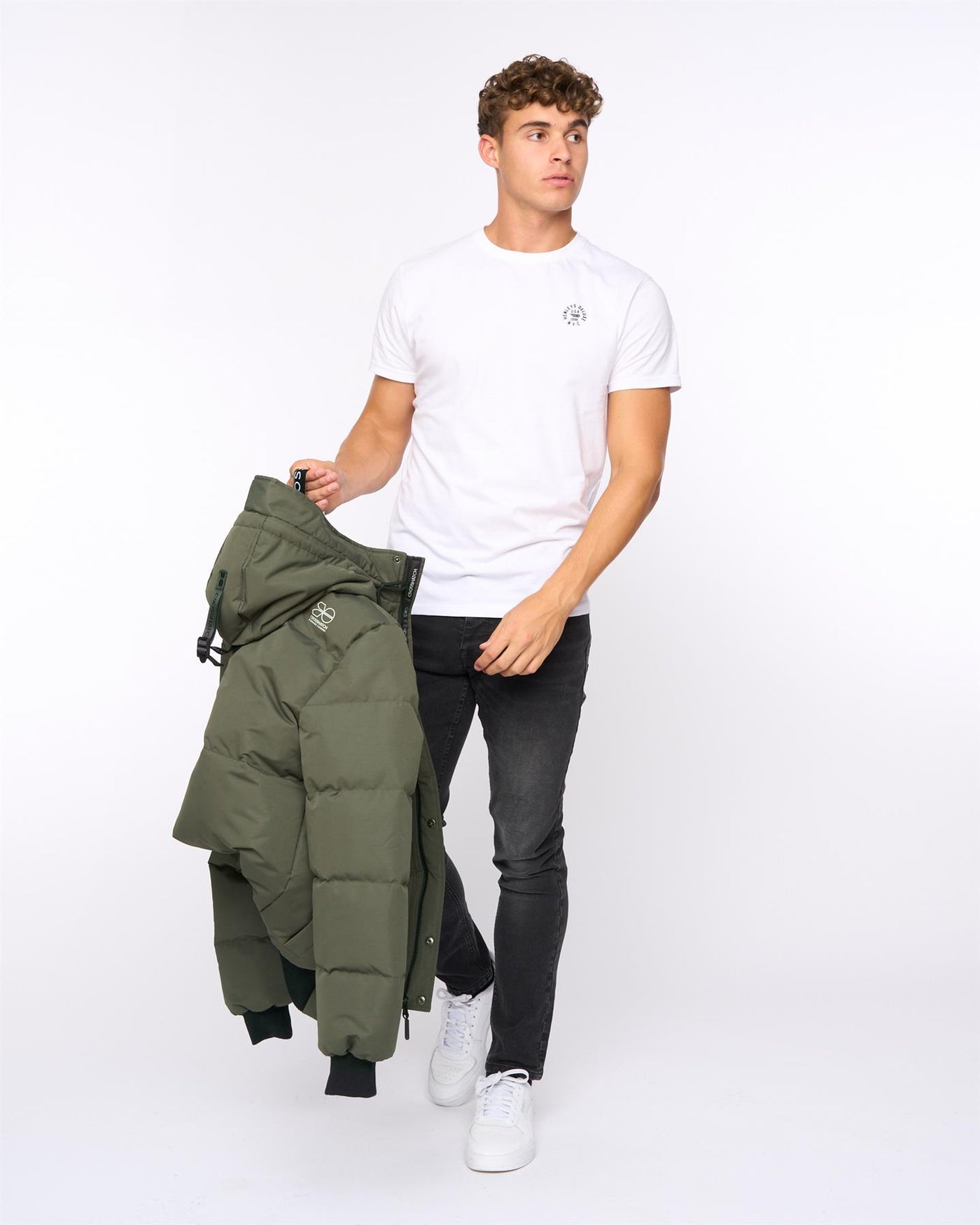 Mens Milwaka Jacket Dark Olive