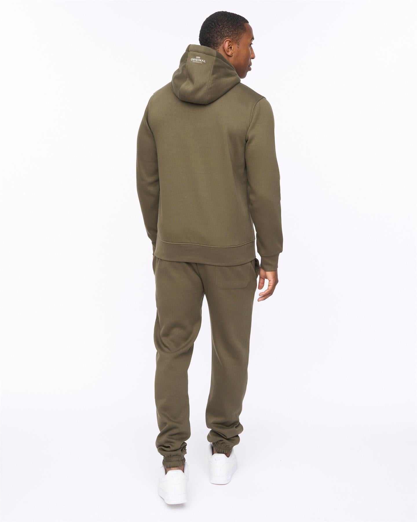 Mens Jamals Hoodie Dark Olive