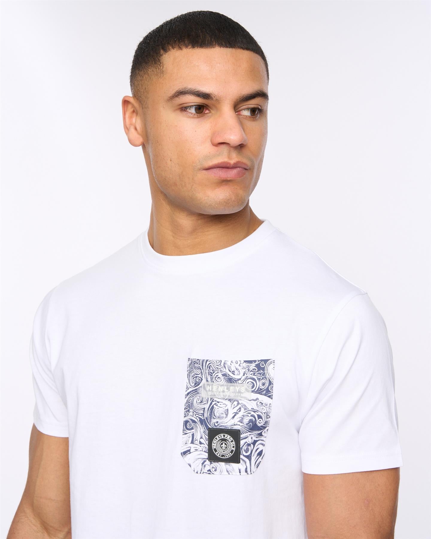 Mens Henwave T-Shirt Optic White