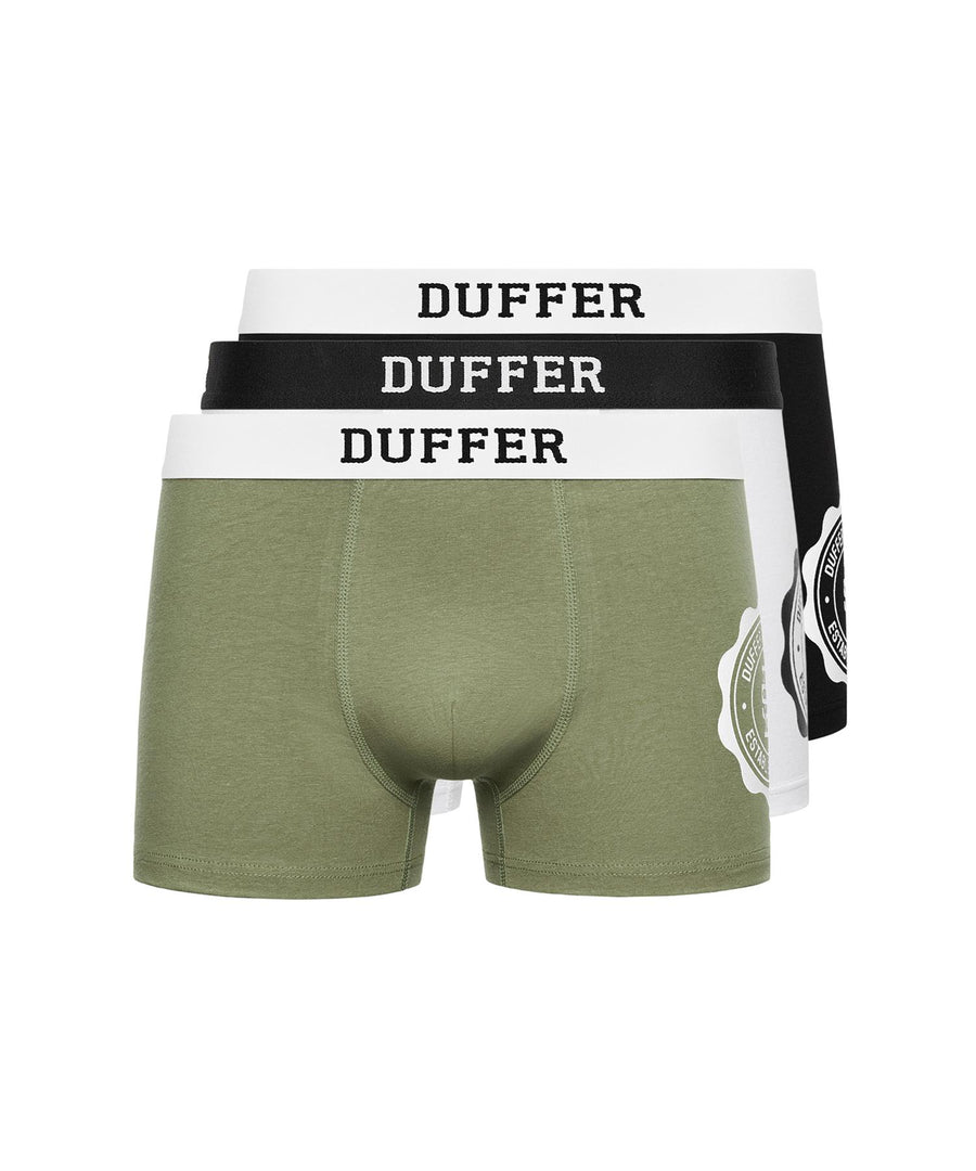 Mens Skipper Boxers 3pk Assorted