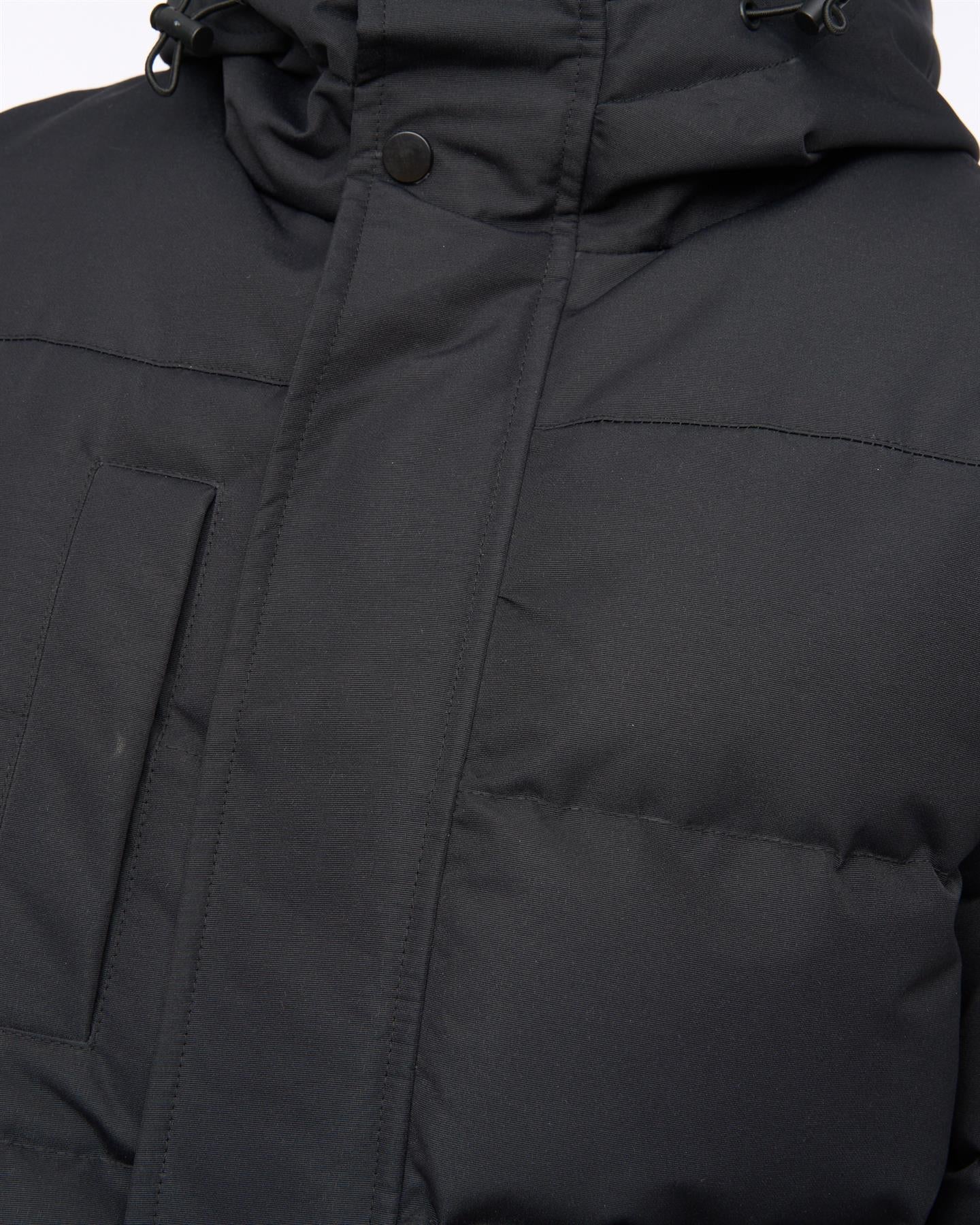 Mens Milwaka Long Jacket Black