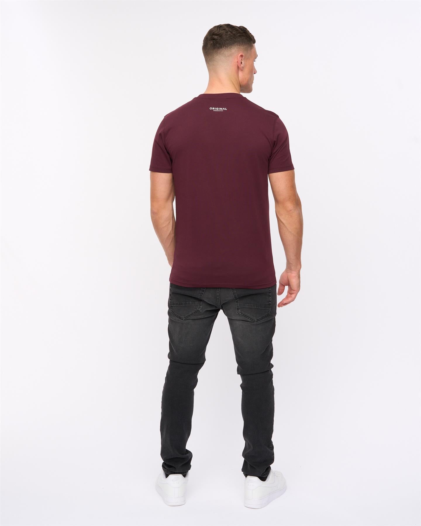 Mens Jamstate T-Shirt Raisin