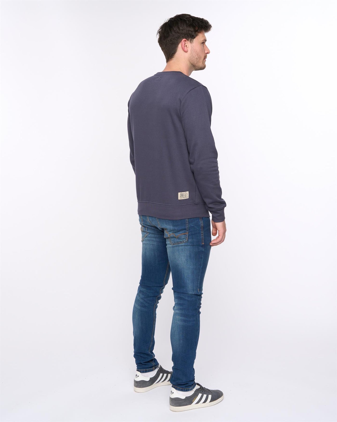 Mens Trentforth Crew Sweat Dark Navy