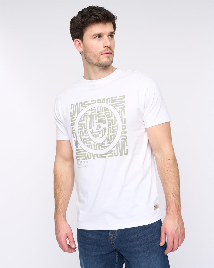 Mens Pixalate T-Shirt White