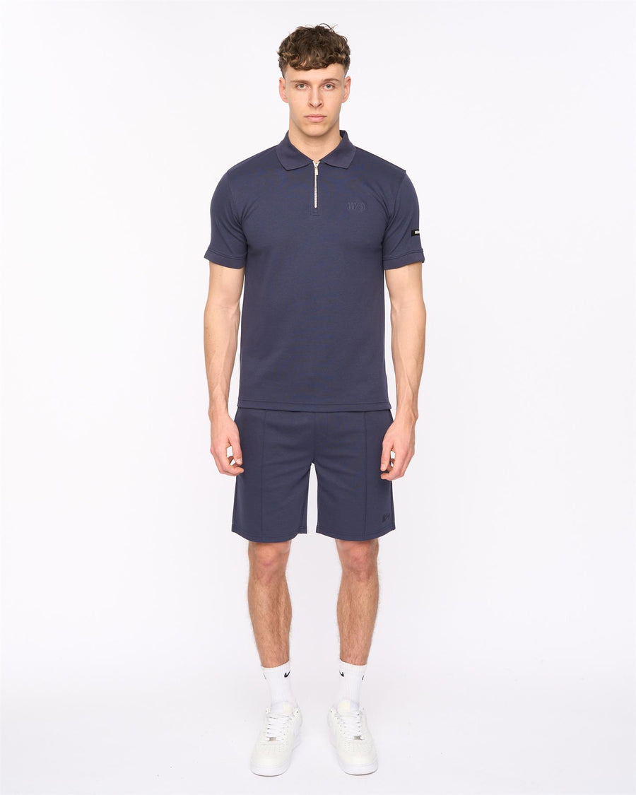 Mens Sherborn Polo Denim Blue