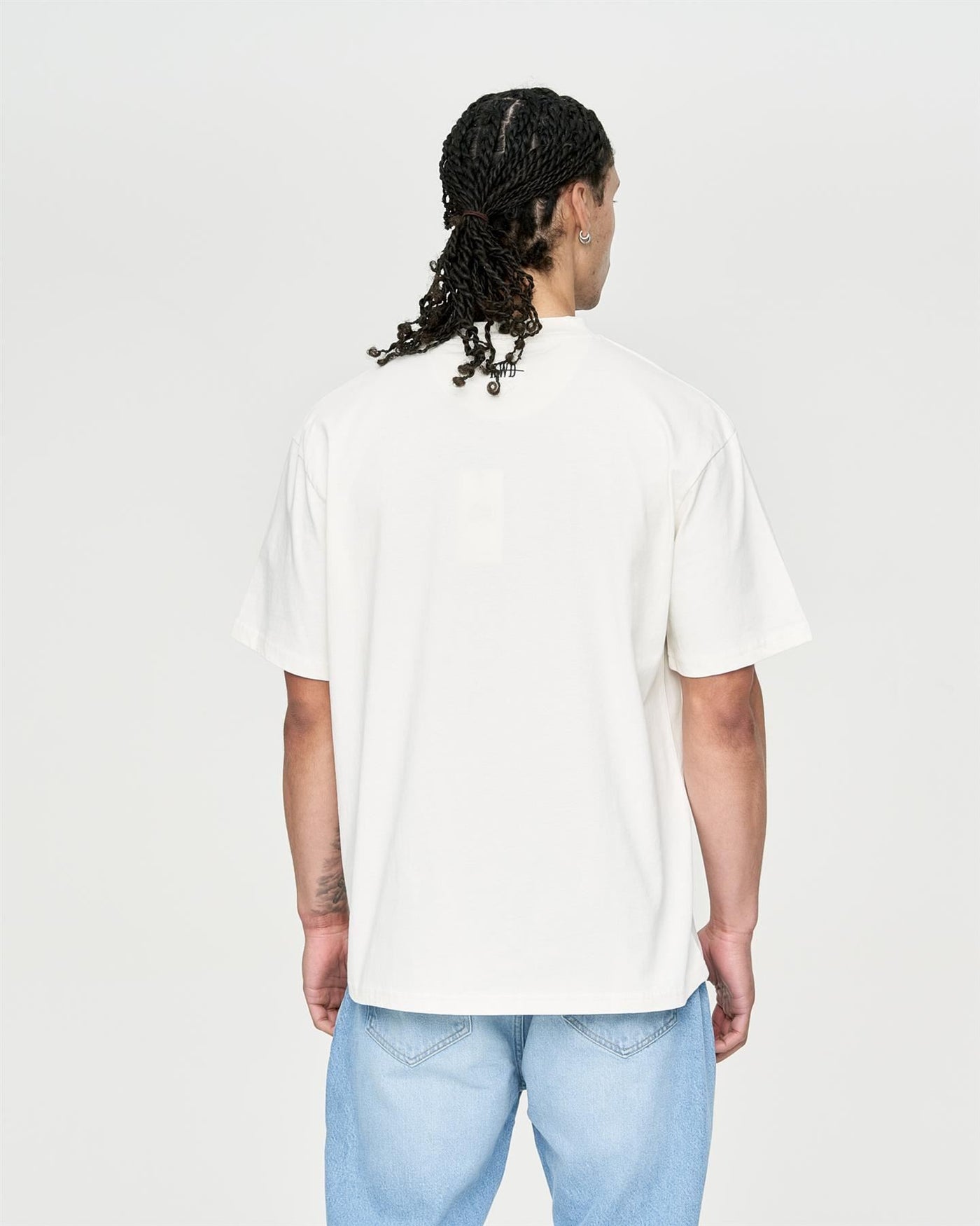 Mens Studio Snake Eyes T-Shirt Off White