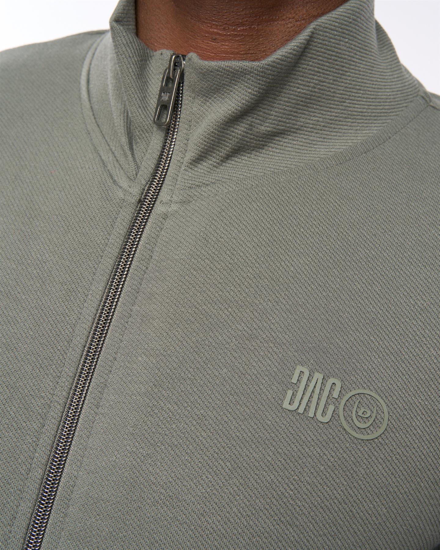 Mens Hannings Zip Thru & Joggers Set Olive