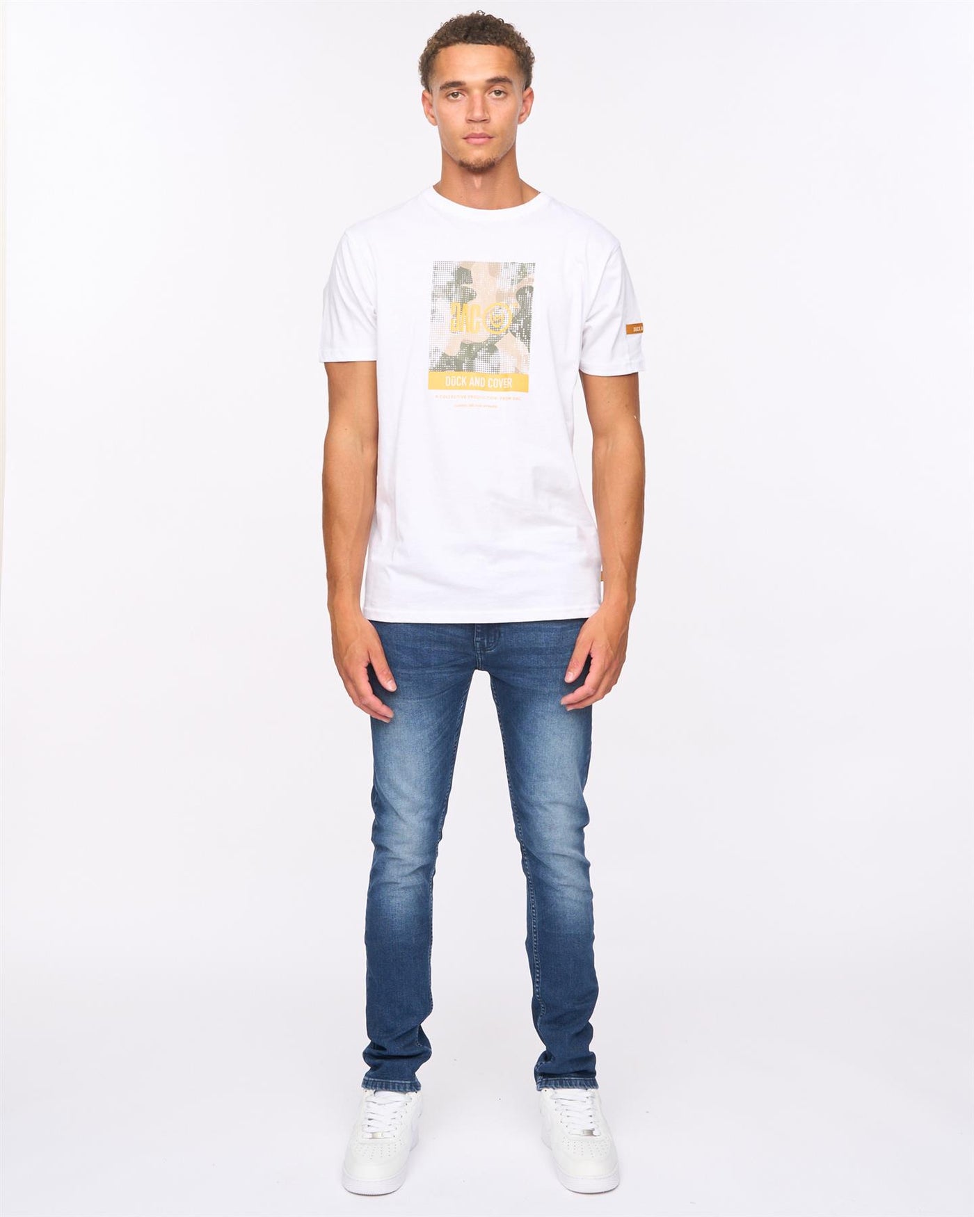 Mens Maylead Slim Fit Jeans Dark Wash