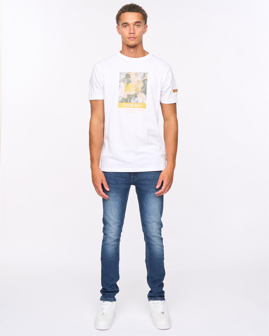 Mens Maylead Slim Fit Jeans Dark Wash