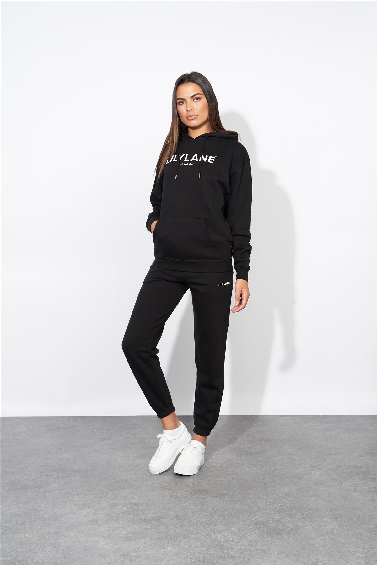Ladies Lily Lane Ximena Hoodie Black