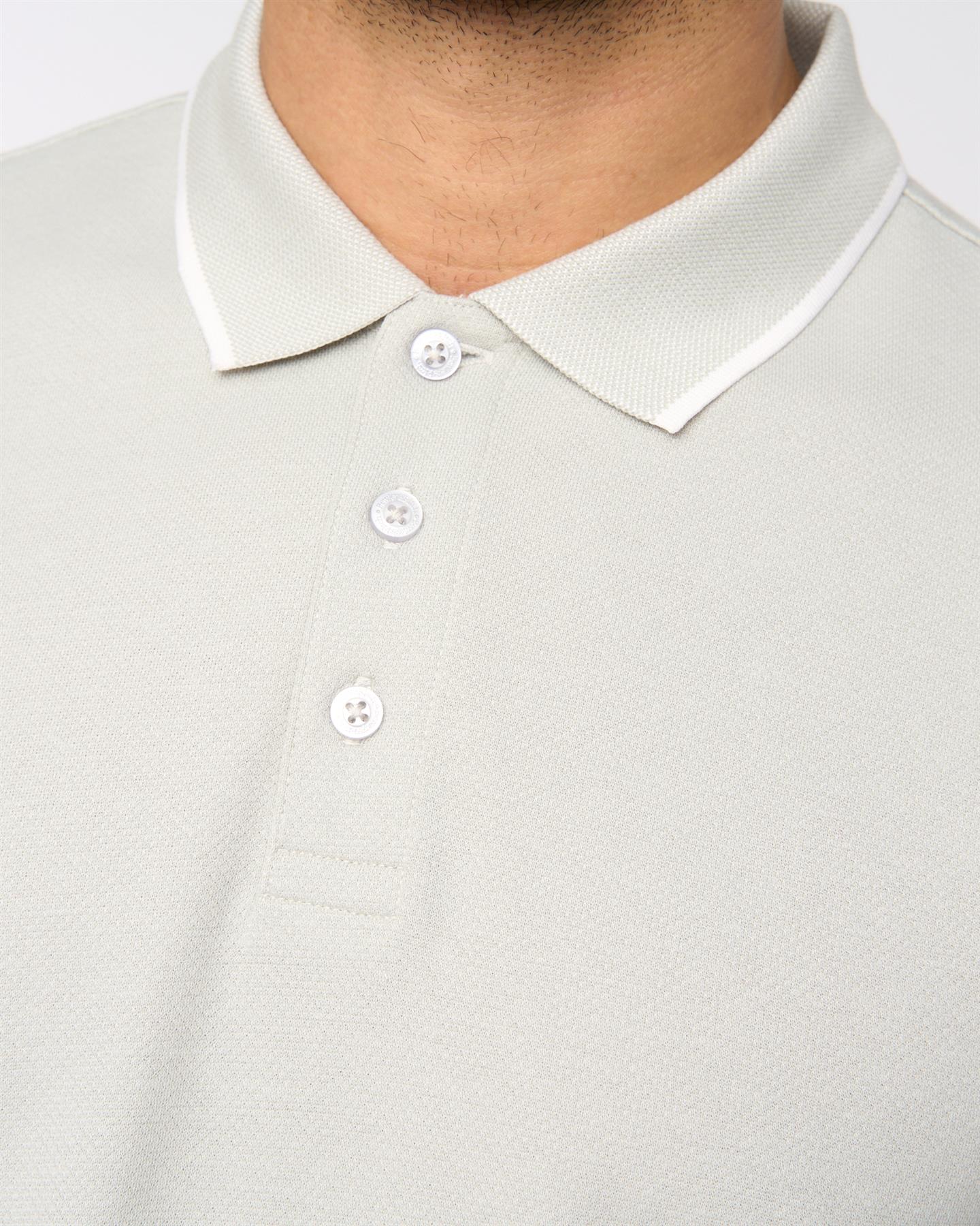 Mens Elverton Polo Light Grey