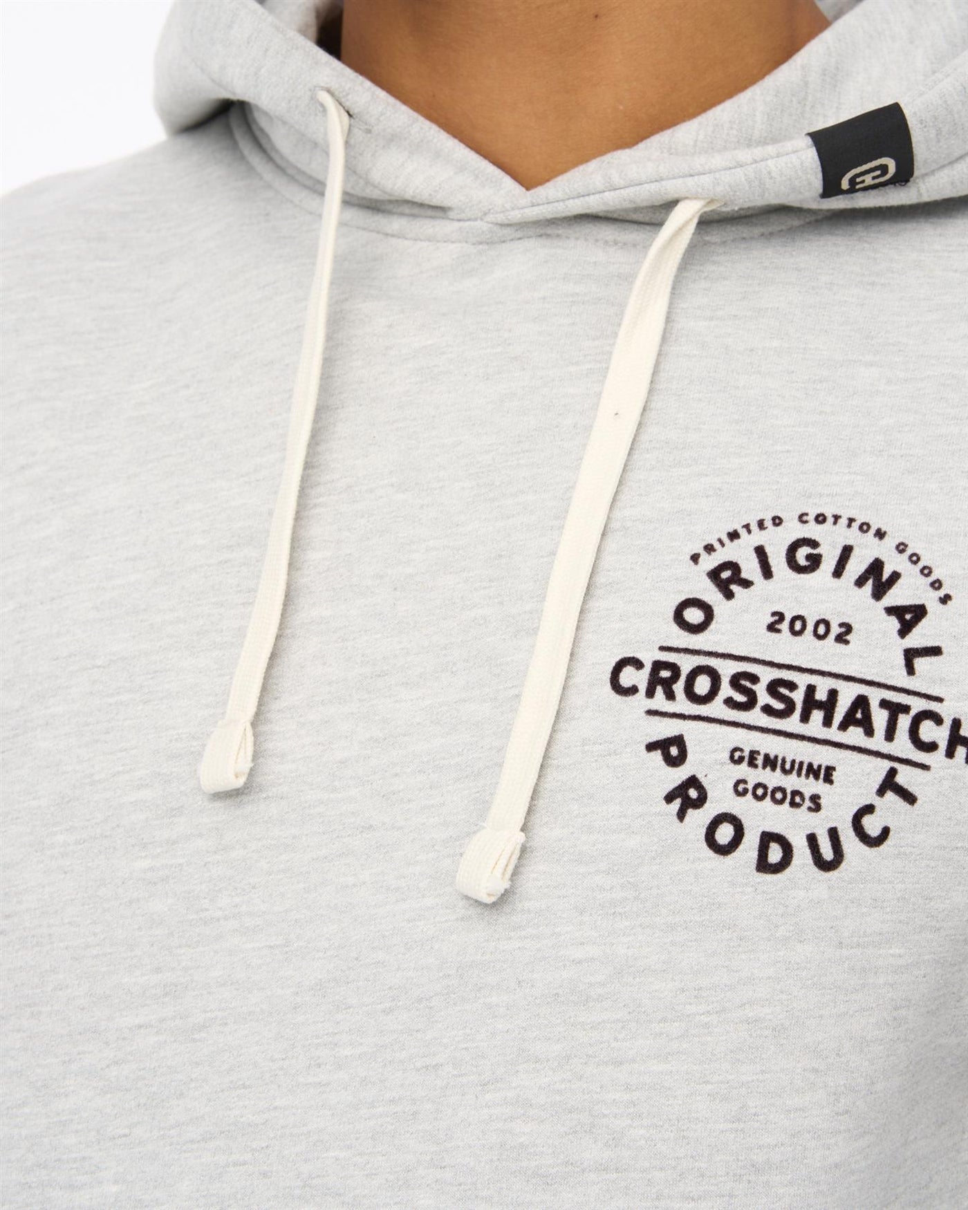 Mens Cresswell Hoodie Grey Marl