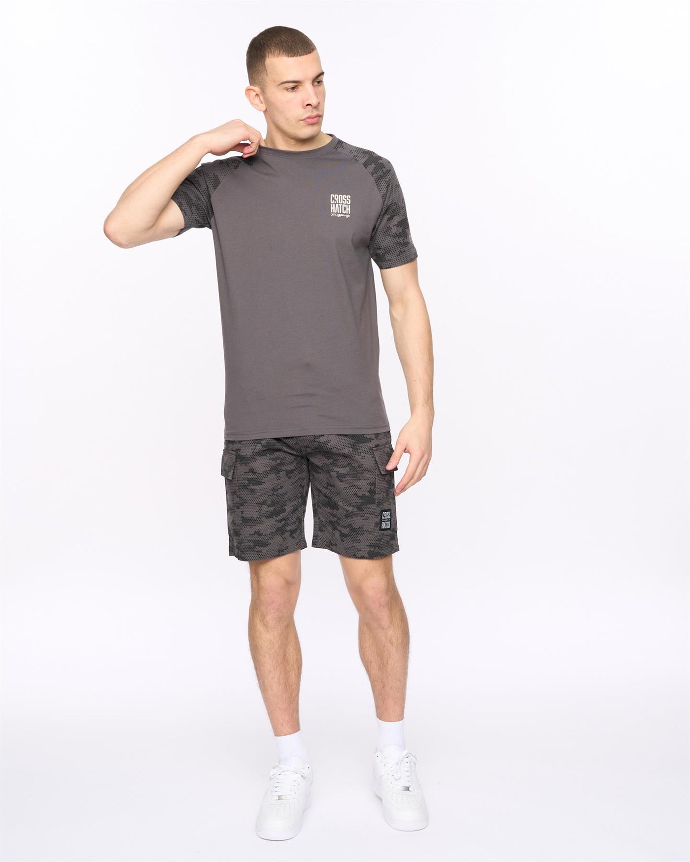 Mens Janscore T-Shirt Dark Grey