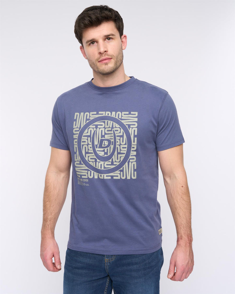 Mens Pixalate T-Shirt Navy