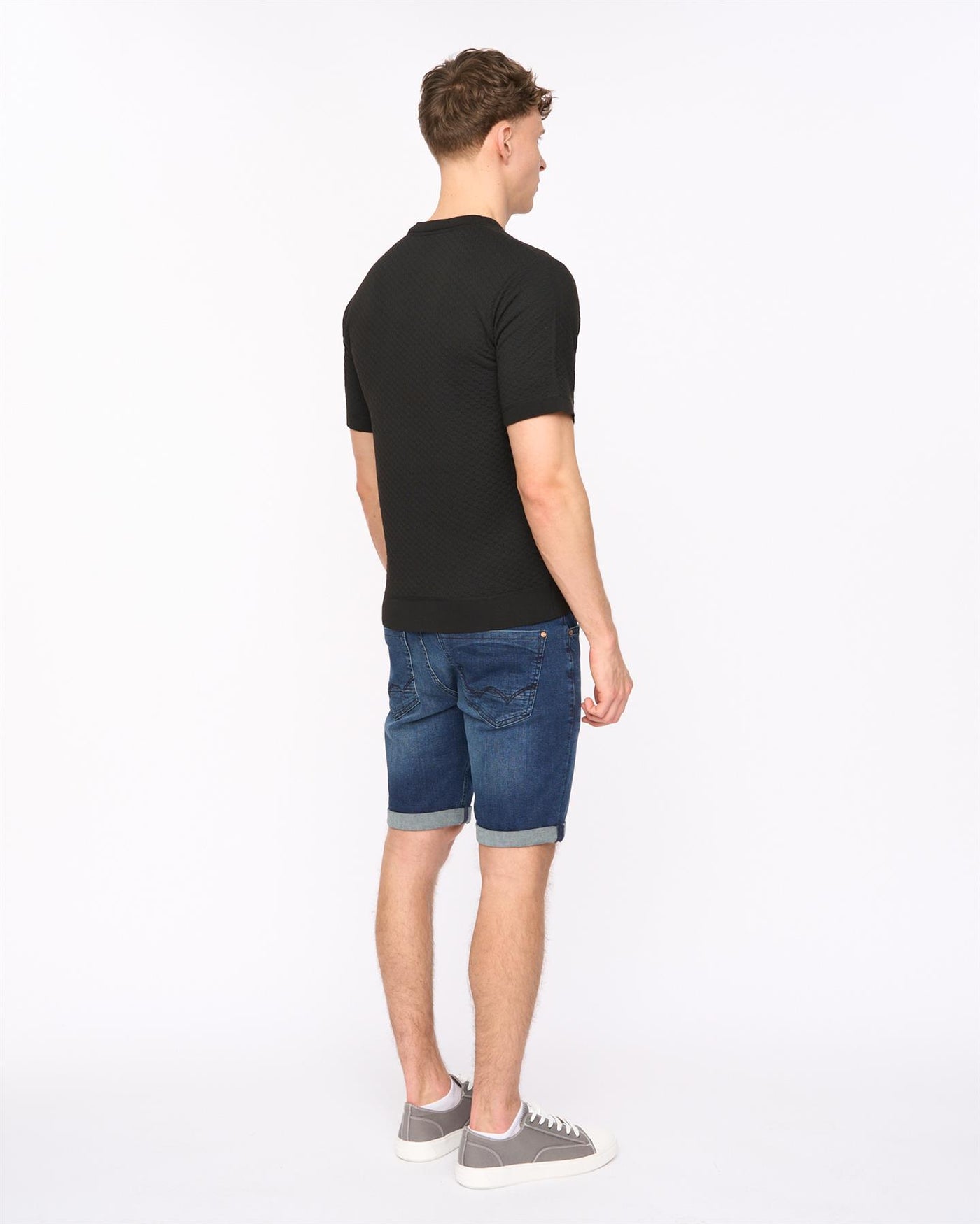 Mens Mataso Knit T-Shirt Black