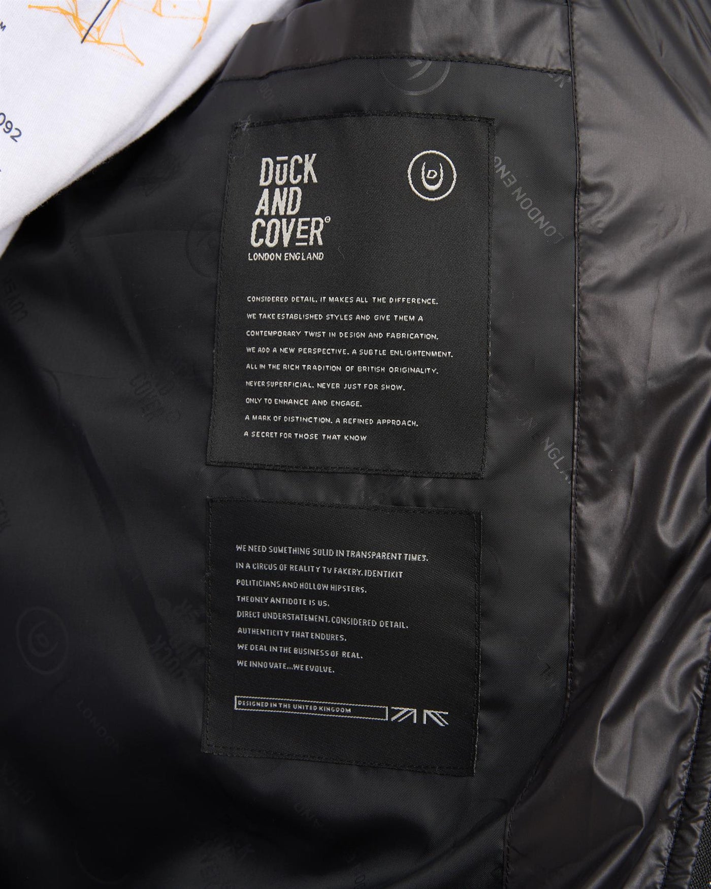 Mens Shemmy Two Quilted Jacket Black
